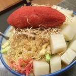 Okame - もち明太子もんじゃ（1,500円）