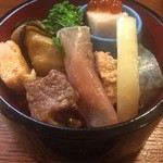 季節料理 薗 - 凝ったお通し('16.01)
