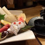 季節料理 薗 - 造り盛り合せ('14.09)