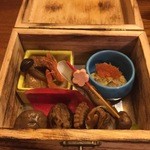 季節料理 薗 - 凝ったお通し('15.10)