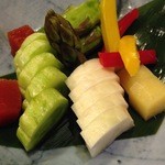 季節料理 薗 - 漬物盛合せ('15.07)