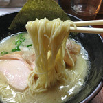 麺や　晴星《はれぼし》 - 大山水炊きラーメン（麺）