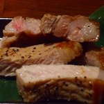 仙台や - 米の娘豚のトンテキは、さすが、日本一になっただけあり、柔らかジューシー！脂部分の美味しさにはまいります。