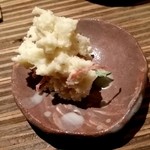 彩さい - 自家製ポテサラ。