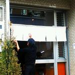 人類みな麺類 - 暖簾を出して開店ヽ(￣▽￣)ノ