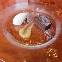 Restaurant Re: - ガトーショコラとジンジャーアイス
