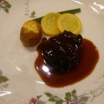 王ヶ頭ホテル - メインは牛のフィレステーキでした。