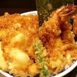 日本橋 天丼 金子半之助 - 天丼アップ