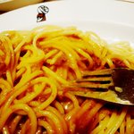 インデアンカレー - 201008再訪問　カレースパ大盛り　玉子潰れました。