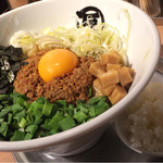 麺や マルショウ - 台湾混ぜそばの大盛り880円