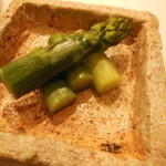 焼鳥YAMATO - 長崎産アスパラ炭火焼