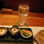 焼鳥YAMATO - 生湯葉・養老豆腐・厚焼き玉子