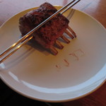 メゾン ド　ヨシダ - 2F BAR Cave25　この後いただく仔羊が焼けました