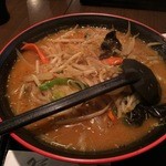 つけ麺さとう - 辛味噌ラーメン¥900