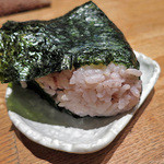 藍風珈琲店 - 雑穀米のおにぎり