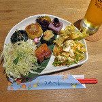 藍風珈琲店 - 本日の己書プレート
      ２０１６．０３