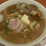 末廣ラーメン本舗 - あさり醤油(並) 910円