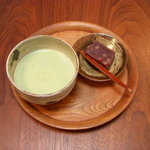 Hinemosu No Tari - セットの抹茶ミルク・温