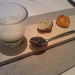 ユニッソン デ クール - ２３日ディナー　携帯カメラより　カメラ忘れ涙