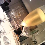 ユニッソン デ クール - ２３日ディナー　携帯カメラより　カメラ忘れ涙