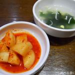イモチャン - カクテキ＆スープ