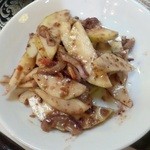 レッド オーキッド - サービスでいただいた激辛パパイヤ