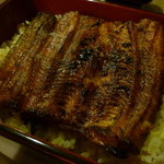 再訪：鰻重（上）です