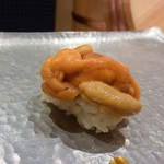お料理 ふじ原 - 一瞬で無くなったウニ