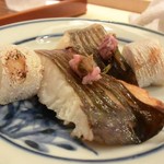 お料理 ふじ原 - 鰆と太刀魚の塩焼き