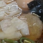 ラーメン味六 - ワンタン麺　2016.3