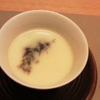 日本料理 蘭 - もずくの茶碗蒸し