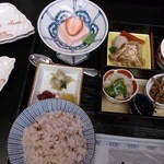 Kissui tei - 朝食のキビごはん