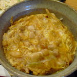 蕎麦 ひのや - 地鶏の親子丼セット　うまい蕎麦屋の親子丼