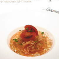 代官山ASO チェレステ 二子玉川店 - 冷製トマトジュースのカッペリーニ