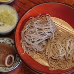 きさく - ’16、3、19　右が発芽そば、左が田舎そばです。