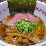 SUPER MEN - オープン当初メニューの濃口醤油らーめん・(通称：未完)