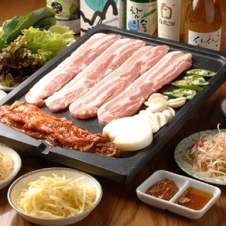 Leave it to Samgyeopsal for both lunch and dinner!