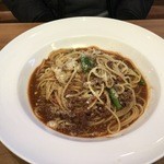 月島カフェ - スパゲッティポロネーゼ1000円
