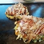 Okonomiyakikurahachi - 頂きま～す