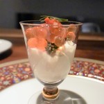 フレンチ割烹 宿 - ●トッピングはイクラとキャビア～