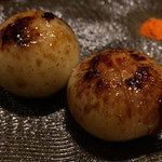 焼鳥 かさ原 - 小玉ねぎ、炭の香が合う