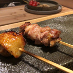 焼鳥 かさ原 - ソリレスとせせり、もうサイコー