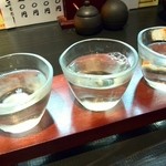 かき左右衛門 - 三次のお酒の飲み比べセット