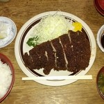 とんかつ 五郎十 - 特大ロースカツ 600g → ¥1,600-