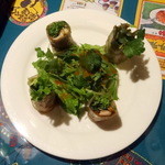 ガラムマサラ - パクチー春巻