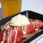 鉄板肉酒場 二代目亀田精肉店 - エアーズロック・ローストビーフ(1,400円)