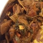 カマのチョッチョリ（鰤）私のために辛さを控えめにしてくれたようです。激旨！