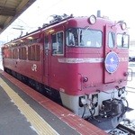 ダイニングカー　寝台特急　カシオペア - 青森から函館まで牽引したED79形電気機関車