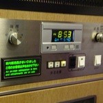 ダイニングカー　寝台特急　カシオペア - ワゴンサービスが来るとアナウンスとランプでわかります