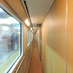 ダイニングカー　寝台特急　カシオペア - 車内通路